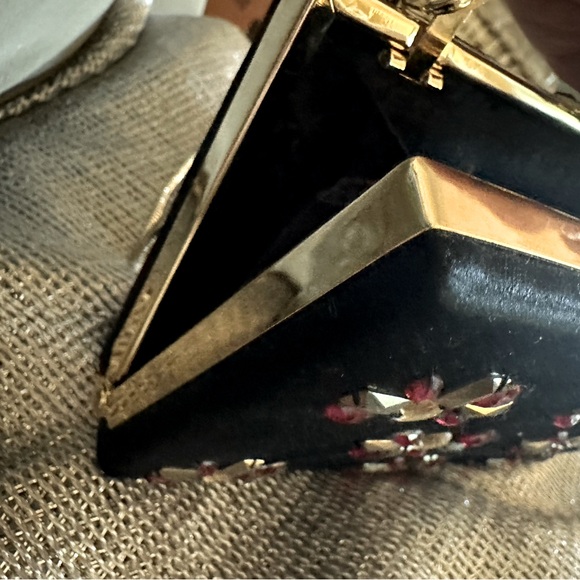 Kate Spade Tiny Emmanuel Crystal Bag - Satin Clutch Is Perfect For Evenings Out - Picture 9 of 16